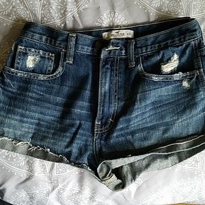 Hollister midrise shorts